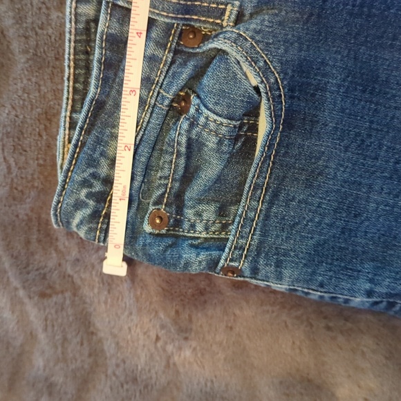 Retired Woman's Levi's Jeans 518 Super low Size 14inches/28cm estimate - Picture 7 of 10
